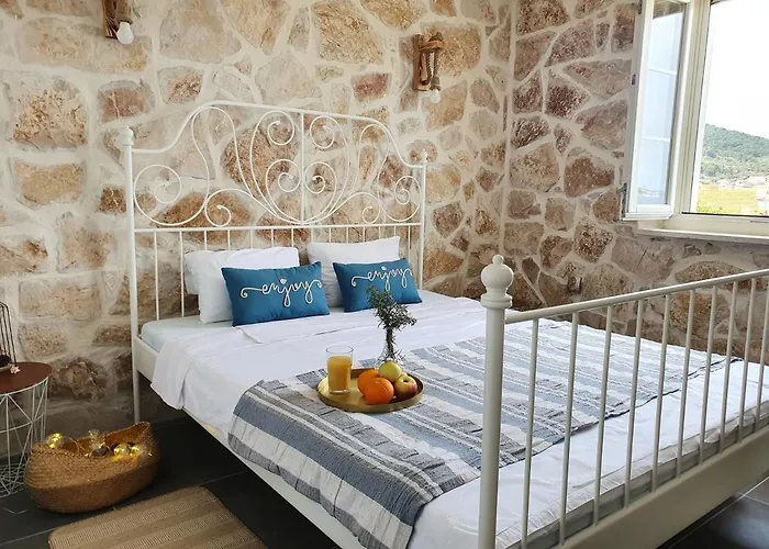 Апартаменты Pearl Of Kali, Island Ugljan - First Row To The Sea Кали